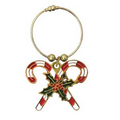 Stock Christmas Wine Charms- Candy Cane